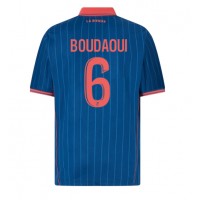 Billiga OGC Nice Hicham Boudaoui #6 Tredje fotbollskläder 2025-26 Kortärmad Billiga OGC Nice Hicham Boudaoui #6 Tredje fotbollskläder 2025-26 Kortärmad
